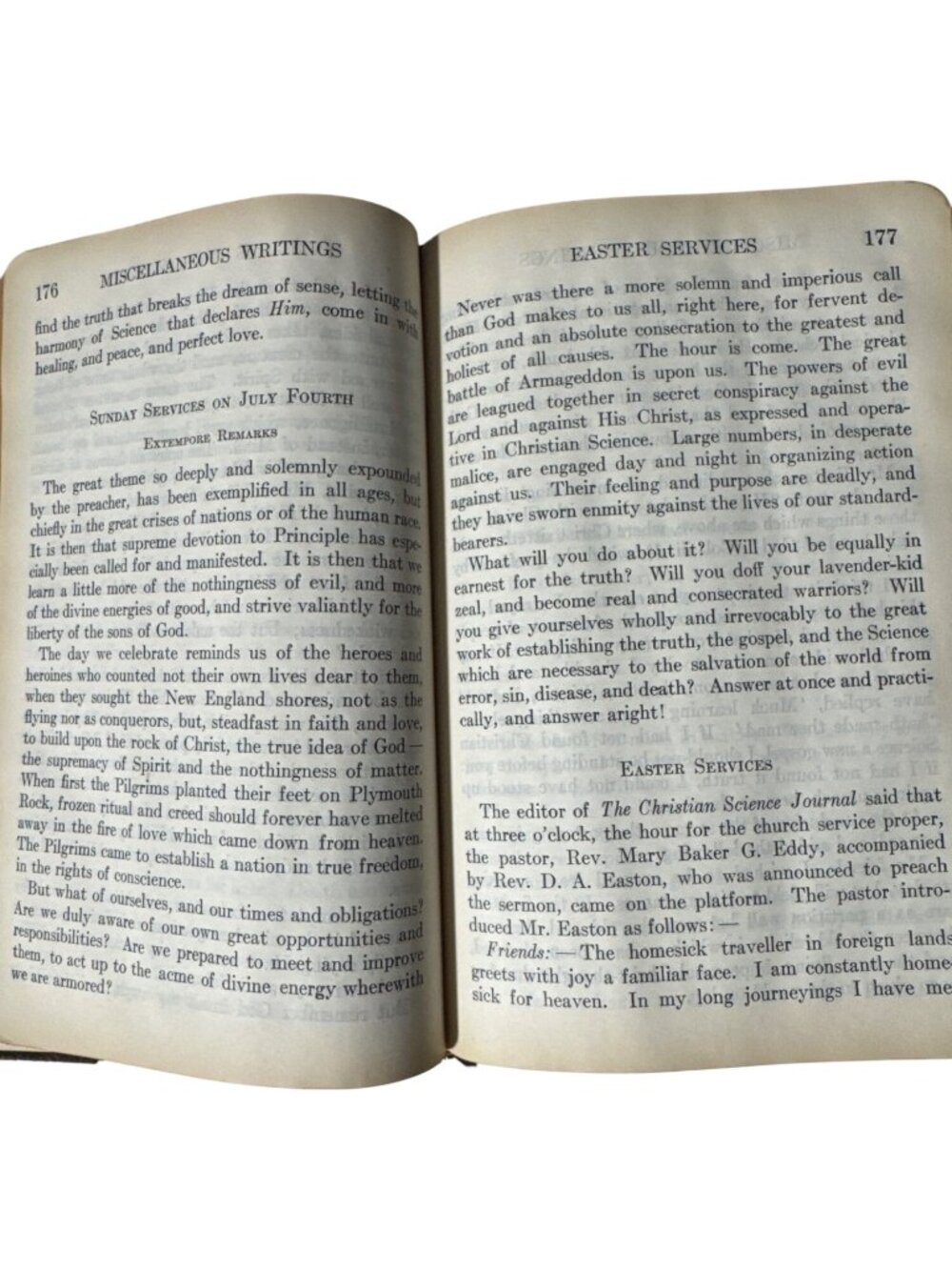 Antique Miscellaneous Writings 1883-1896 By Mary Baker Eddy Hardcover Book - Picture 11 of 16